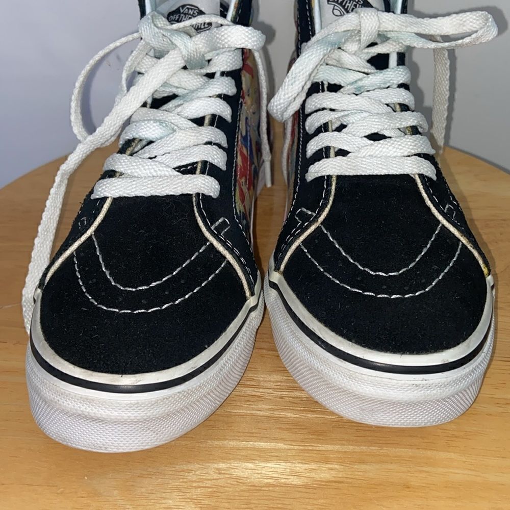 Van's Disney Princess’s Shoes Lace Up Sneakers Rare NWOB Size 6 - Picture 4 of 10